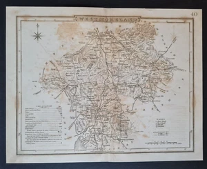 Antique (c. 1850) map - Westmorland / Westmoreland / Cumbria - Tallis - - Picture 1 of 9