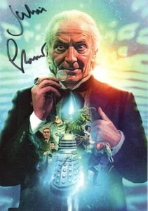 Postal firmada por Doctor Who: JULIAN GLOVER BFI temporada 2 - Imagen 1 de 2