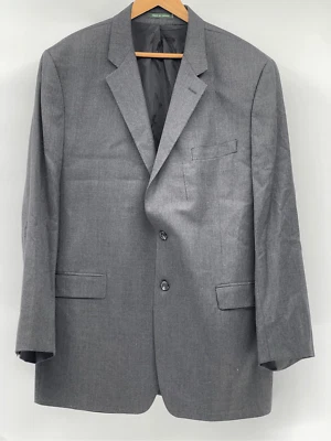 Lauren Ralph Lauren Sport Coat Blazer Wool Men Size 48 Long 48L Gray Suit Jacket - Image 1 of 4