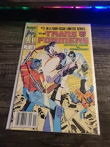 TRANSFORMERS #2 1st series 1984 Marvel RARE CLASSIC NEWSSTAND VARIANT!! - Picture 1 of 8
