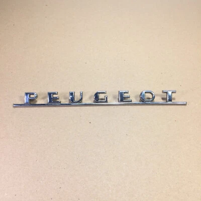 Insignia emblema maletero trasero peugeot peugeot 403 404 504 nuevo en stock Foto 1 de 4