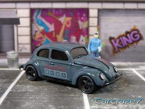 2024 M2 Machines Coca-Cola Gray '53 Volkswagen Beetle Deluxe USA Model Loose D4 - Picture 1 of 4