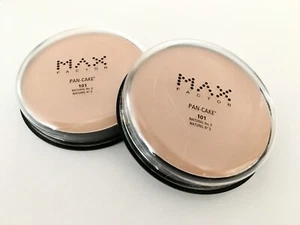 TWO Max Factor Foundations Natural #2 (101) light/med light. Apply with WATER! - Picture 1 of 3