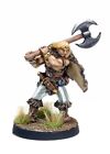 Turloch, Barbarian With Axe 28mm Unpainted Metal Wargames