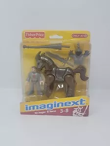 Fisher-Price Imaginext Sir Angus & Horse 2011 Knight Exclusive Rare Toy NEW - Picture 1 of 3