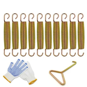 Trampoline Springs 5.5/6.5/7 inch 10 Pack Heavy Duty Replacement Trampoline S... - Picture 1 of 6
