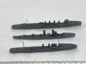 Modelo Waterline barcos de madera de Bassett-Lowke (N Yel 515) H.M.S Kempenfelt y - Imagen 1 de 8