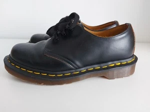 Dr Martens 1461 schwarze Lederschuhe. Made In England. Größe UK 3. - Bild 1 von 6