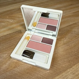Clinique Colour Surge Eye Shadow Duo ROSEWINE Soft Pressed Blusher PINK BLUSH - Picture 1 of 5