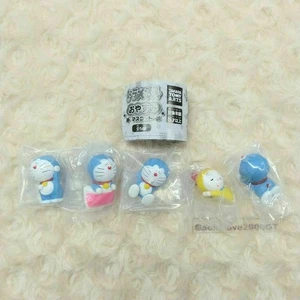 Doraemon Dorami-chan Goodnight Mascot 5 Types Complete Gacha Futon Toy Japan - Picture 1 of 3