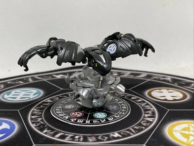 Bakugan Battle Brawlers Darkus Bolcanon Diecast Metal Spins Rare - Image 1 of 4