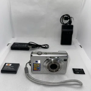 Sony Digital Camera Cyber-shot DSC-W100 8.1MP Tested Plus Charger Battery Memory - Picture 1 of 9