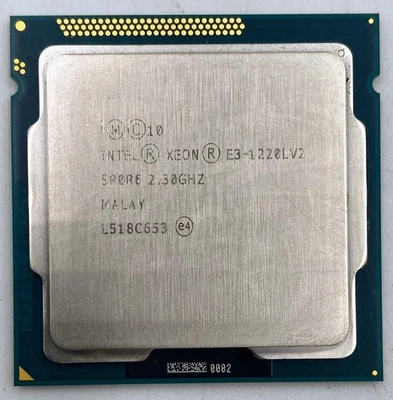 Intel Xeon E3-1220L v2 SR0R6 Dual-Core 2.3GHz 3MB Cache Processor - Image 1 of 2