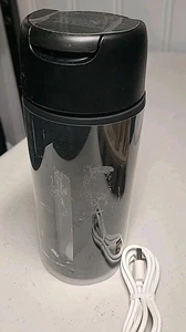 Nueva botella mezcladora VISP Elixir negra 12 oz - Imagen 1 de 2