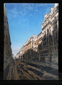 Salzmann, Gottfried - Place de Victoires - Siebdruck/Fotografie - handsigniert - Picture 1 of 5