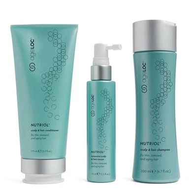 Nu Skin ageLOC Nutriol Scalp & Hair System, Shampoo, Conditioner & Hair Serum - Image 1 of 4