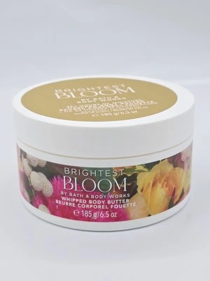 BATH & BODY WORKS BRIGHTEST BLOOM WHIPPED BODY BUTTER SHEA BUTTER 6.5 OZ NEW - Image 1 of 4