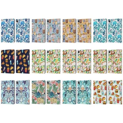 OFFICIAL MICKLYN LE FEUVRE PATTERNS 2 LEATHER BOOK CASE FOR APPLE iPAD - Image 1 of 4