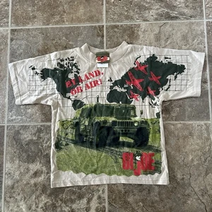 Vintage 90’s GI Joe Hasbro AOP Kids T Shirt Size 6 Great Condition - Picture 1 of 11