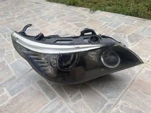 2008-2010 BMW E60 525i 550i 530i Xenon HID Headlight AFS Right Passenger RH OEM - Picture 1 of 4