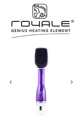 Cepillo de secado y desenredador púrpura Royale EE. UU. 3 en 1 Foto 1 de 4