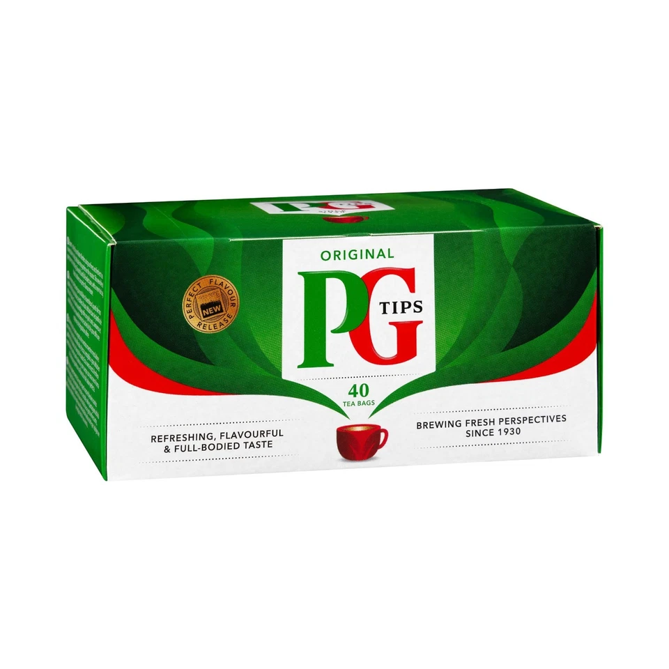 2 x 40 bags Schwarzer Tee - Natural - PG TIPS - Bild 1 von 1
