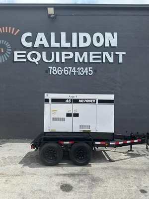2016 45kVA Multiquip Whisperwatt DCA-45SSIU4F Diesel Generator Trailer Mounted - Image 1 of 4