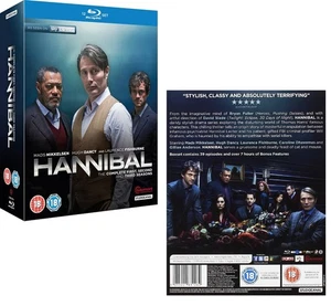 HANNIBAL 1-3 (2013-2015) FBI Lecter KIller Drama TV Season Series Eu RgB BLU-RAY - Picture 1 of 1