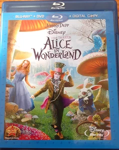Alice in Wonderland Blu-ray or DVD, 2010, Johnny Depp - DISK ONLY - Picture 1 of 1