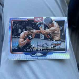 2025 Topps cromo UFC - Carlos Ulberg #198 refractor de prisma - Imagen 1 de 1