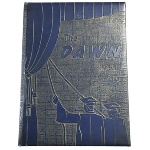 Brockway Area School District Dawn 1951 Yearbook Brockway Pennsylvania - Foto 1 di 7
