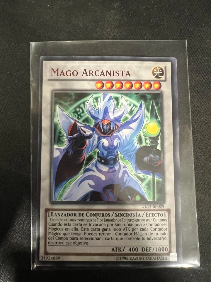 Arcanite Magician Red Spanish DL14-EN009 SP009 Near Mint Yugioh Trading Card - Image 1 of 1