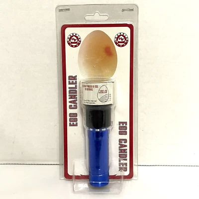 Harris Farms Portable Egg Candler LED Light Battery Operated - Check Development