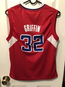 Blake Griffin Los Angeles Clippers Red Adidas Youth Jersey Size Medium - Picture 1 of 2
