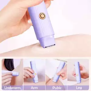 USB Women Electric Brows Trimmer Razor Hair Remover Facial Face Eyebrow Epilator - Picture 1 of 16