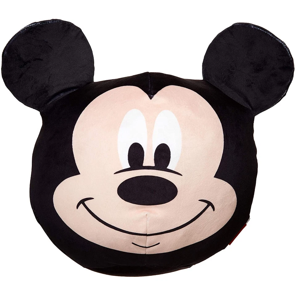 Disney Mickey Mouse 3D Ultra Elastizado Suave Nube Almohada 11"  Foto 1 de 1