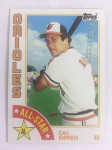 1984 Topps Cal Ripken Jr. Baltimore Orioles All Star No. 400 - Picture 1 of 2