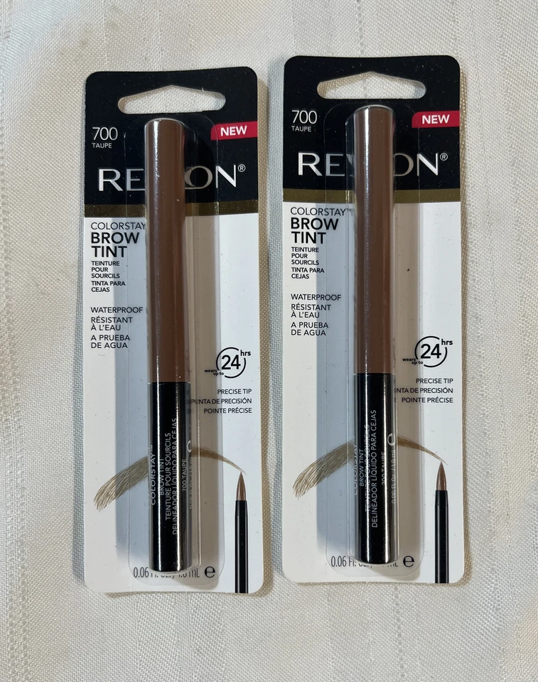 Lot of 2 Revlon ColorStay Brow Tint #700 TAUPE,  Up To 24H Wear Waterproof - Image 1 of 1