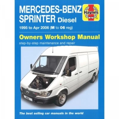 Mercedes Benz Sprinter Diesel 1995-04.2006 Transporter repair manual Haynes - Bild 1 von 4