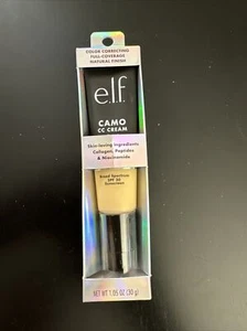 e.l.f. Camo CC Cream Color-Correcting Full Coverage SPF 30, Light 250 W, 1.05oz. - Picture 1 of 4