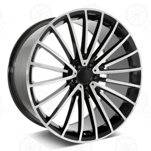 21" Machined Black Wheels Fits Mercedes ML, GL Models - Picture 1 of 4
