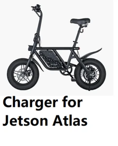 🔥 Electric Bike Scooter battery Charger for Jetson Atlas pro Fat Tire E-Bike - Picture 1 of 3