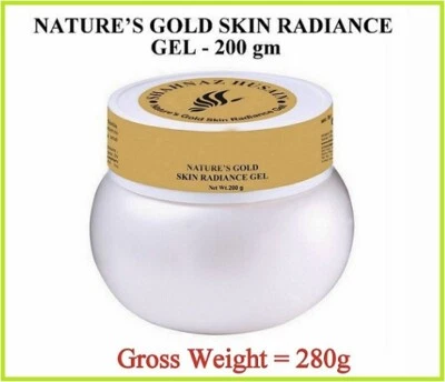 Shahnaz Husain 24 карата НАТУРАЛЬНЫЙ ЗОЛОТОЙ ГЕЛЬ СИЯНИЯ 200 Г - Изображение 1 из 2