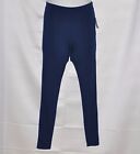 Joan Rivers Petite Length Pull-on Knit Legging with Seam Detail Size 2XP Navy