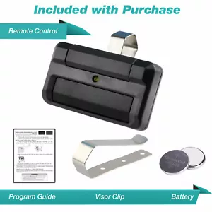 Garage Door Opener 1-Button Remote for Liftmaster Chamberlain 811LM Dip Switch - Picture 1 of 4