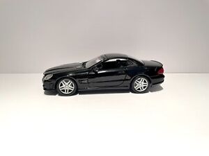Maisto Mercedes-Benz SL65 AMG Black 1/18 Scale Diecast Model Car READ DESC.