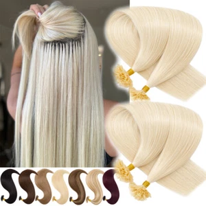 150G Pre Bonded Keratin U-Tip Remy Human Hair Extensions Nail Tip THICK Balayage - Picture 1 of 43