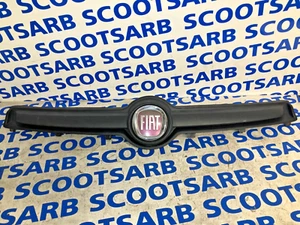 Fiat Panda Front Bumper Grille Trim Plastic & Badge 735520656 Mk3 2016 2017 2018 - Picture 1 of 8