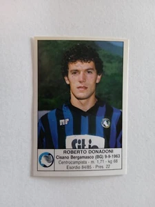 FIGURINA CALCIATORI EDIS 1985/86 ATALANTA DONADONI n 10 NUOVA CON VELINA - Imagen 1 de 2