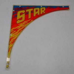 Bally 1979 "Star Trek" Pinball Left Upper Playfield Arch Plastics M-1330-154-14 - Picture 1 of 2